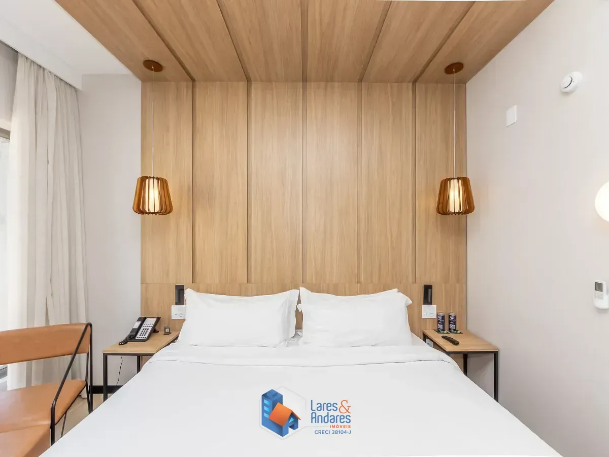 Foto do imóvel Flat para venda em Pinheiros com 1 quarto, sendo 1 suíte, 24m² em Rua Alves Guimarães