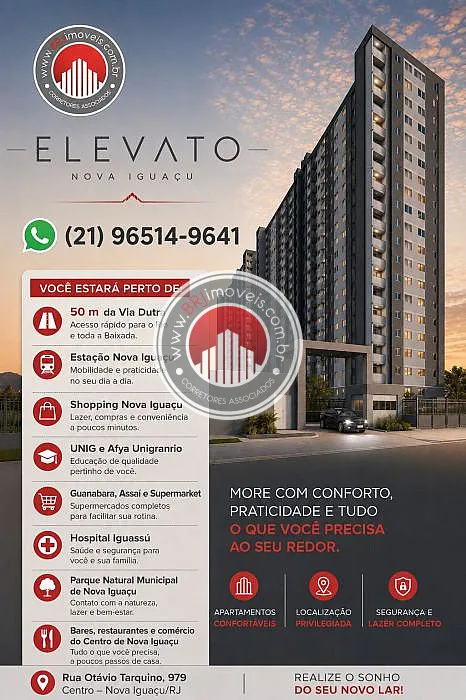 Imagem Apartamento a Venda no bairro Centro - Nova Iguaçu, RJ