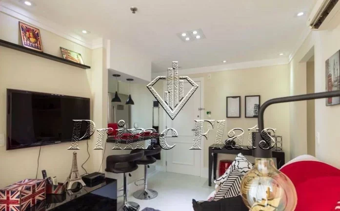 Imagem Flat disponível para locação no Quality Suítes Long Stay Vila Olímpia, com 52m², 2 dormitórios e 1 vaga
