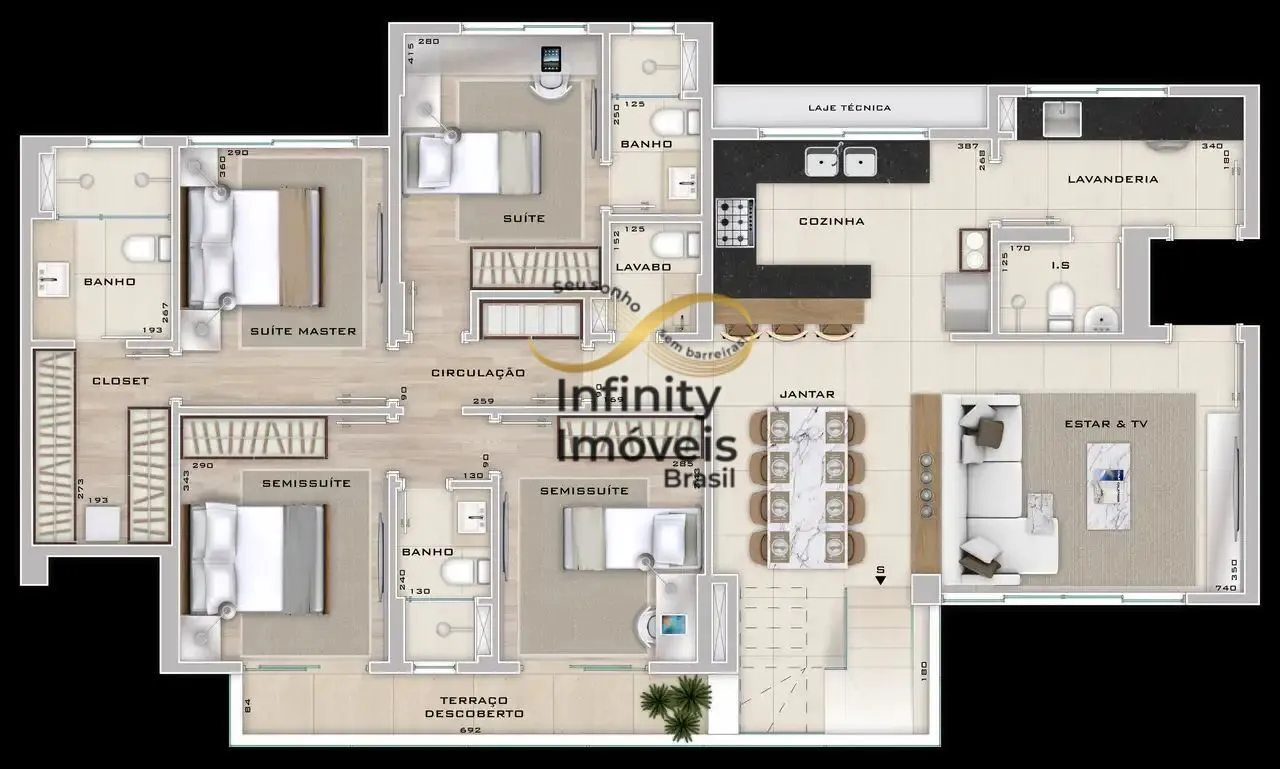 Imagem RIVIERA SION LAGE CONSTRUTORA R.PIUM-I 1314 - Apartamento à venda no bairro Sion - Belo Horizonte/MG