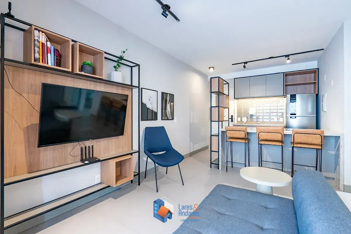Imagem Studio para venda em Campo Belo com 1 quarto, 40m²