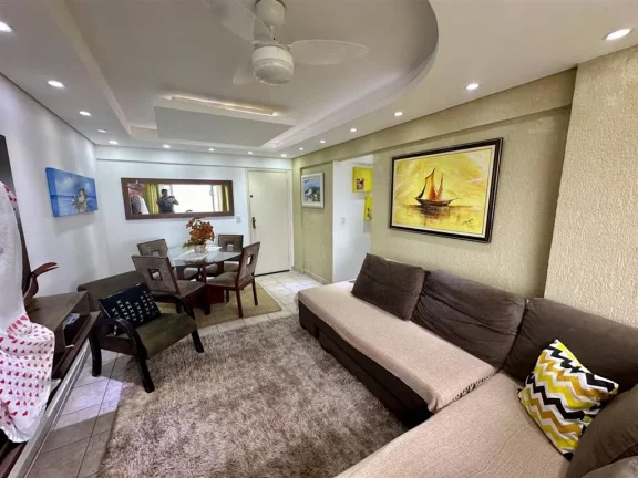 Imagem Apartamento com 2 dorms, Caiçara, Praia Grande - R$ 370 mil, Cod: 2493