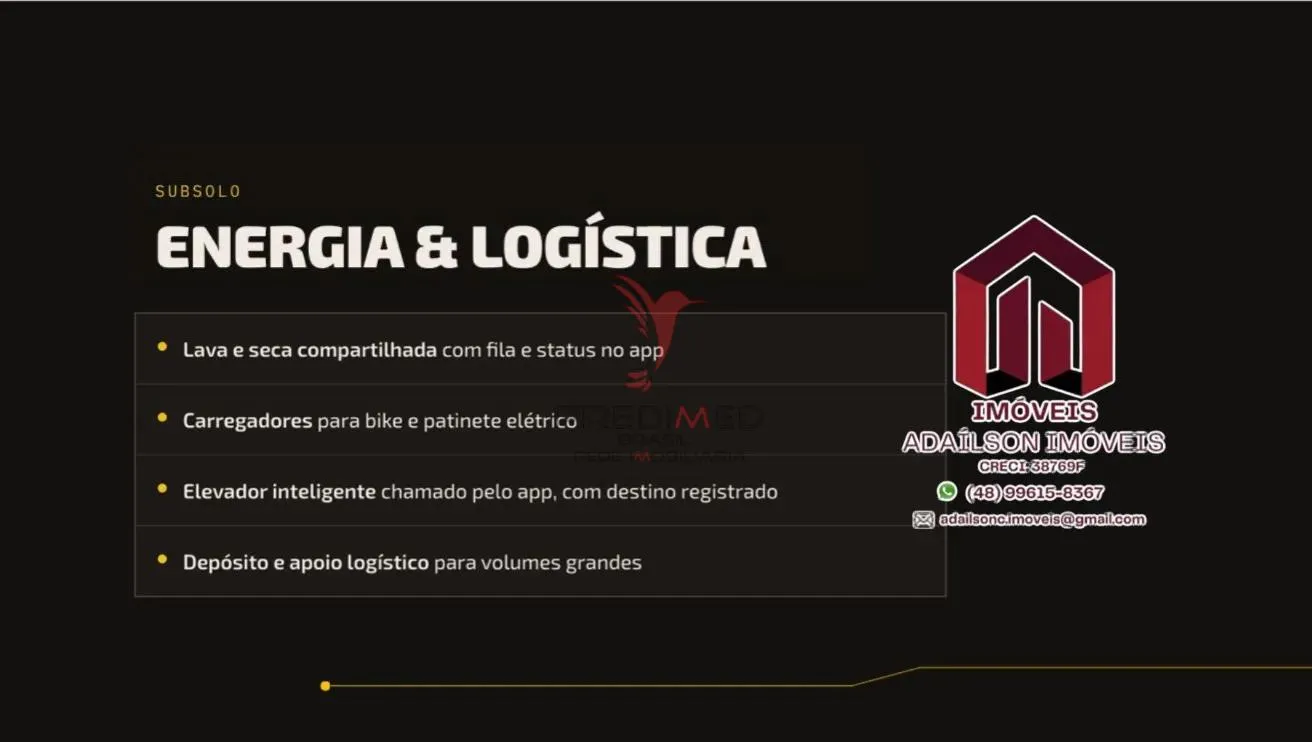 Imagem Unidades habitacionais do Rise aptos de 1 e 2 Dormitórios Centro Florianópolis SC Brasil
