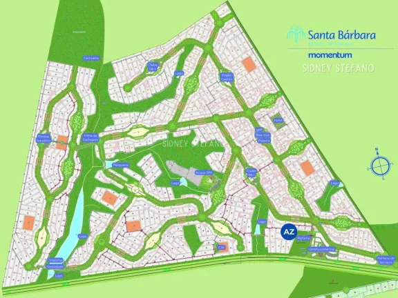 Imagem Terreno a venda no Santa Bárbara Resort Residence
