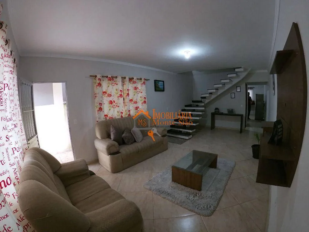 Imagem Sobrado com 3 dormitórios à venda, 224 m² por R$ 690.000,00 - Parque Flamengo - Guarulhos/SP