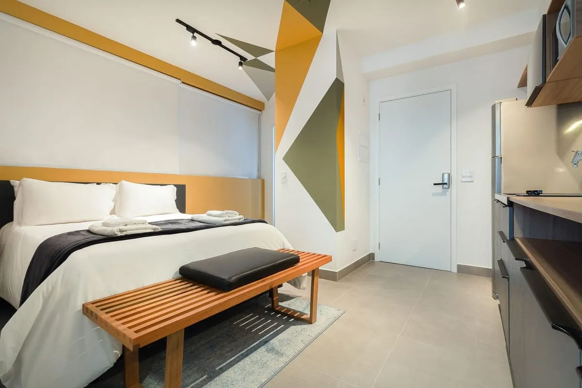 Imagem Apartamento com 1 Quarto para alugar, 28m² - Jardins