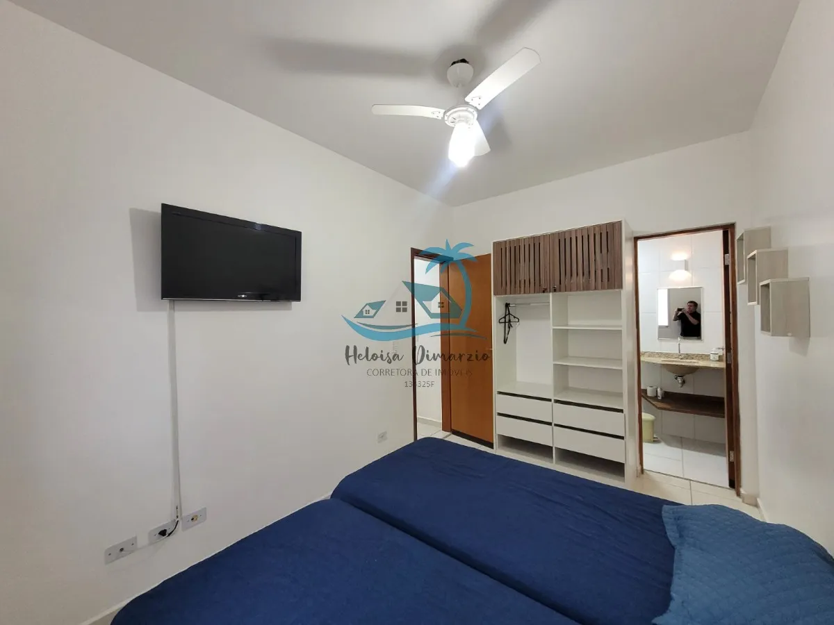 Imagem Excelente apartamento com 2 dormitórios a venda no bairro mais valorizado de Ubatuba, Itaguá, a 500 metros do mar.