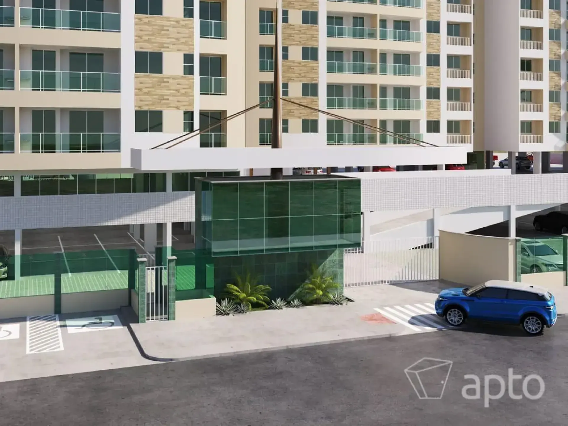Imagem Apartamento com 3 Quartos à Venda, 81 m² em Olho D'Água - São Luís