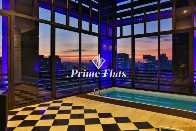 Imagem Flat disponível para venda no Radisson Blu São Paulo em Pinheiros, com 32m², 1 dormitório e 1 vaga