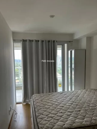 Imagem Apartamento à venda no Campo Belo, São Paulo-SP: 1 quarto, 1 banheiro, 1 vaga de garagem - 50m²
