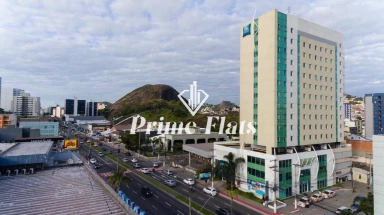 Imagem Flat disponível para venda no Ibis Budget Vitoria, com 18m², 1 dormitório e 1 vaga de garagem