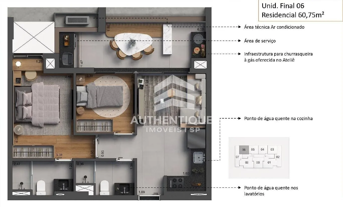 Imagem BOTANI POMPEIA - Apartamento à venda no bairro Vila Pompéia - São Paulo/SP, Zona Oeste