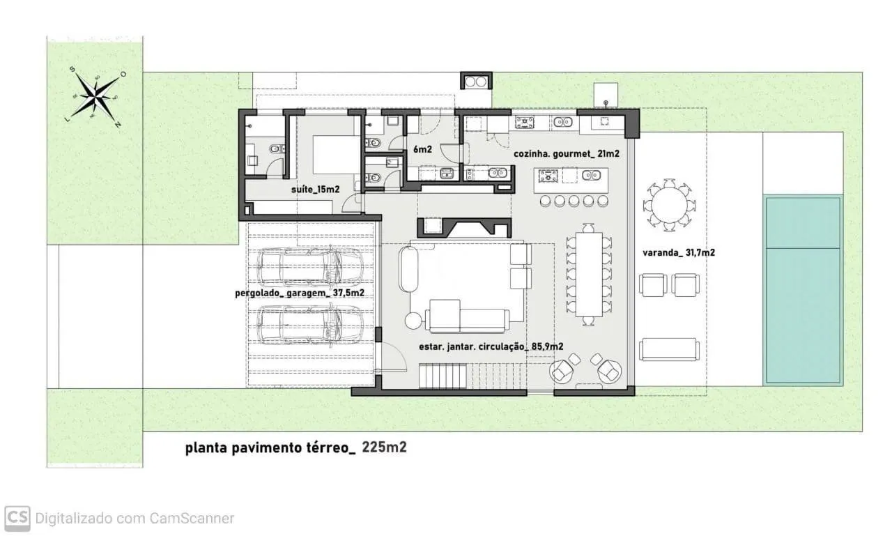 Imagem Casa de Condomínio em Curtume