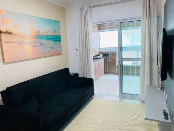 Imagem Apartamento com 1 dorm, campo da aviação, Praia Grande - R$ 480 mil, Cod: 1863