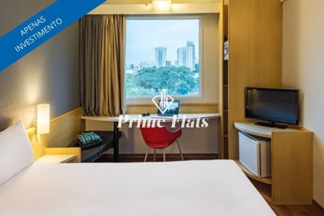 Foto do imóvel Flat disponível para venda no Íbis Santo André, com 17m², 1 dormitório e 1 vaga em Avenida Industrial