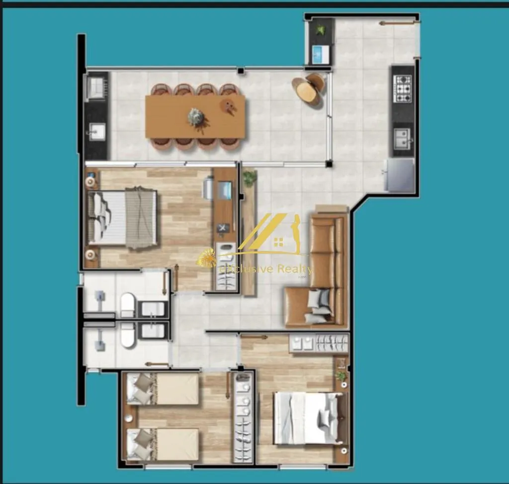 Imagem Apartamento RESIDENCIAL em Camaçari - Bahia, Itacimirim (Monte Gordo)