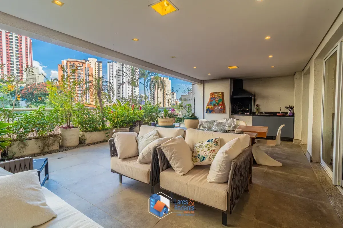 Imagem Apartamento garden para venda em Vila Alexandria com 3 quartos, sendo 3 suítes, 220m²