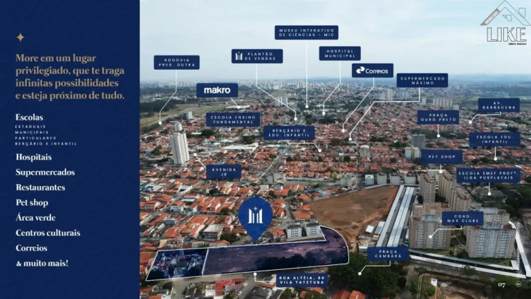 Imagem MIRATI RESIDENCIAL - LANÇAMENTO DE 02 QUARTOS COM SUÍTE NA REGIÃO DA VILA INDUSTRIAL