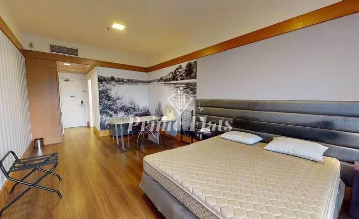 Imagem Flat disponível para venda no Wyndham Garden Convention Nortel, com 35m², 1 dormitório e 1 vaga de garagem