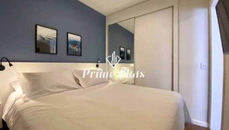 Imagem Flat disponível para venda no Aparthotel Adagio São Paulo Berrini Hotel, com 42m², 1 dormitório e 1 vaga