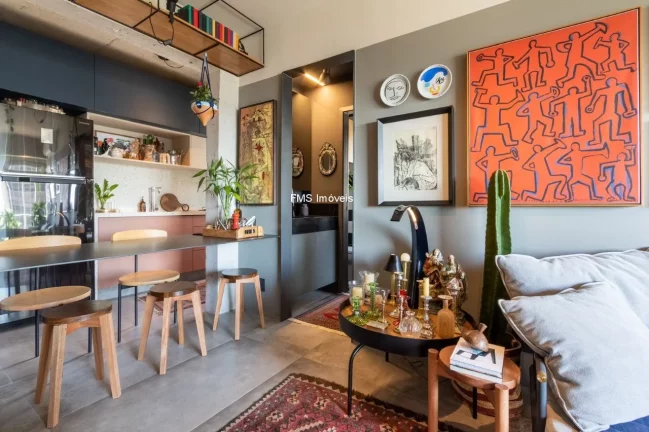 Imagem Apartamento à venda na Consolação, São Paulo-SP: 1 quarto, 1 sala, 1 banheiro, 1 vaga, 49m². Venha conferir!