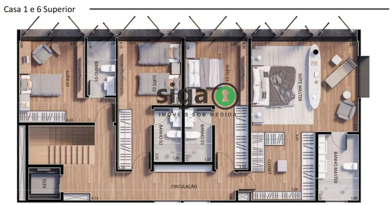 Imagem Casa em condomínio para venda no Jardim Paulistano 04 suítes, São Paulo - SP