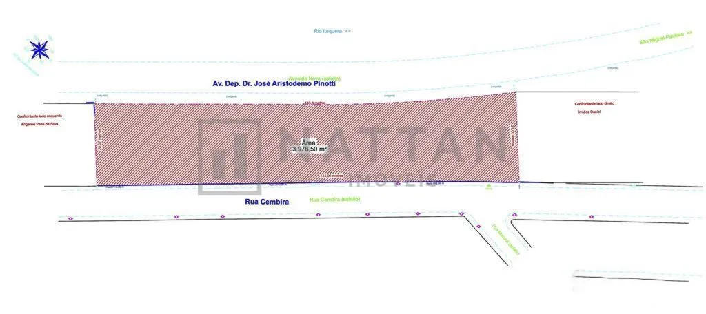 Imagem Oportunidade para Incorporação na Zona Leste! Terreno ZEIS-5 de 3.976m² com 2 Frentes | Aceita Permuta Parcial