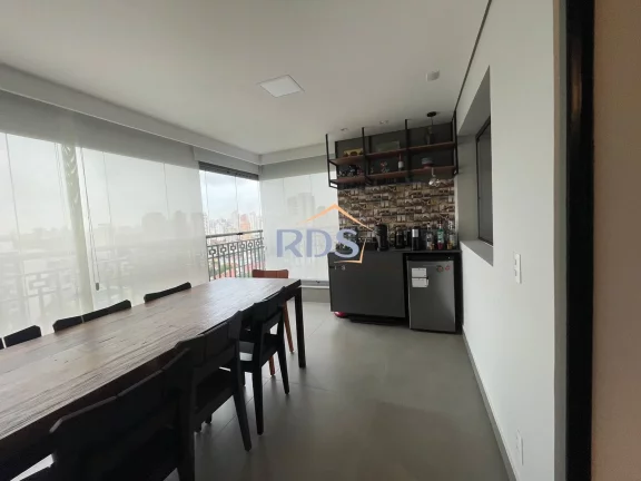 Imagem Venda de apartamento novo de113m² com 2 suítes e 2 vagas na Chácara Santo Antonio