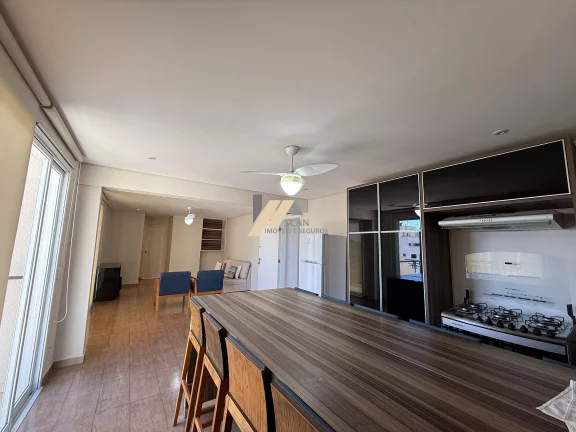Imagem Apartamento no Cambuí: 1 quarto, 1 suíte, 2 banheiros, 2 vagas, 60m² - Venda e Locação em Campinas-SP.