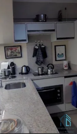 Imagem Apartamento GARDEM, Deck com pergolado em ACM branco, 02 quartos sendo uma suíte em Balneário Camboriú SC
