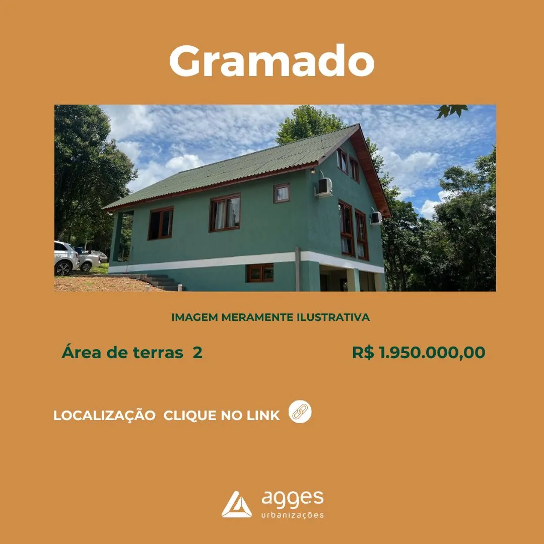 Imagem Chácara à venda em Gramado, Carazal, com 2 quartos, 20000m2
