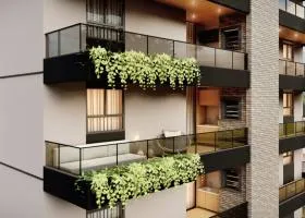 Imagem Apartamento à venda no Edifício Rubi, Centro de Cascavel - Lançamento com piscina e portaria 24h