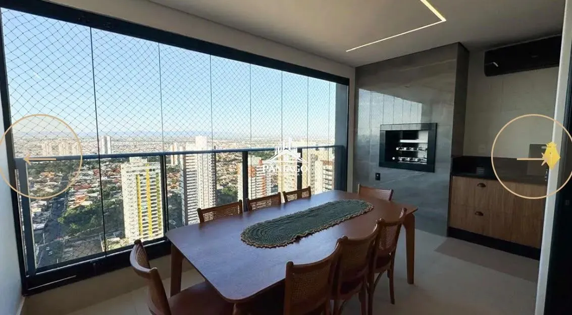 Imagem Apartamento de Alto Padrão à Venda no Edifício Harissa em Cuiabá - 3 Suítes e Pe