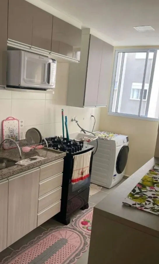 Imagem Apartamento para Venda em Hortolândia, Jardim São Bento, 2 dormitórios, 1 suíte, 1 banheiro, 1 vaga