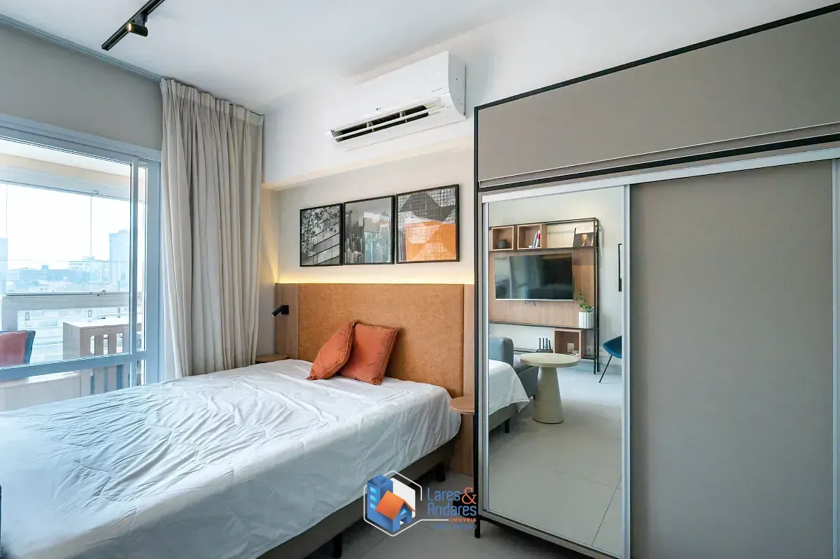 Imagem Studio para venda em Campo Belo com 1 quarto, 40m²