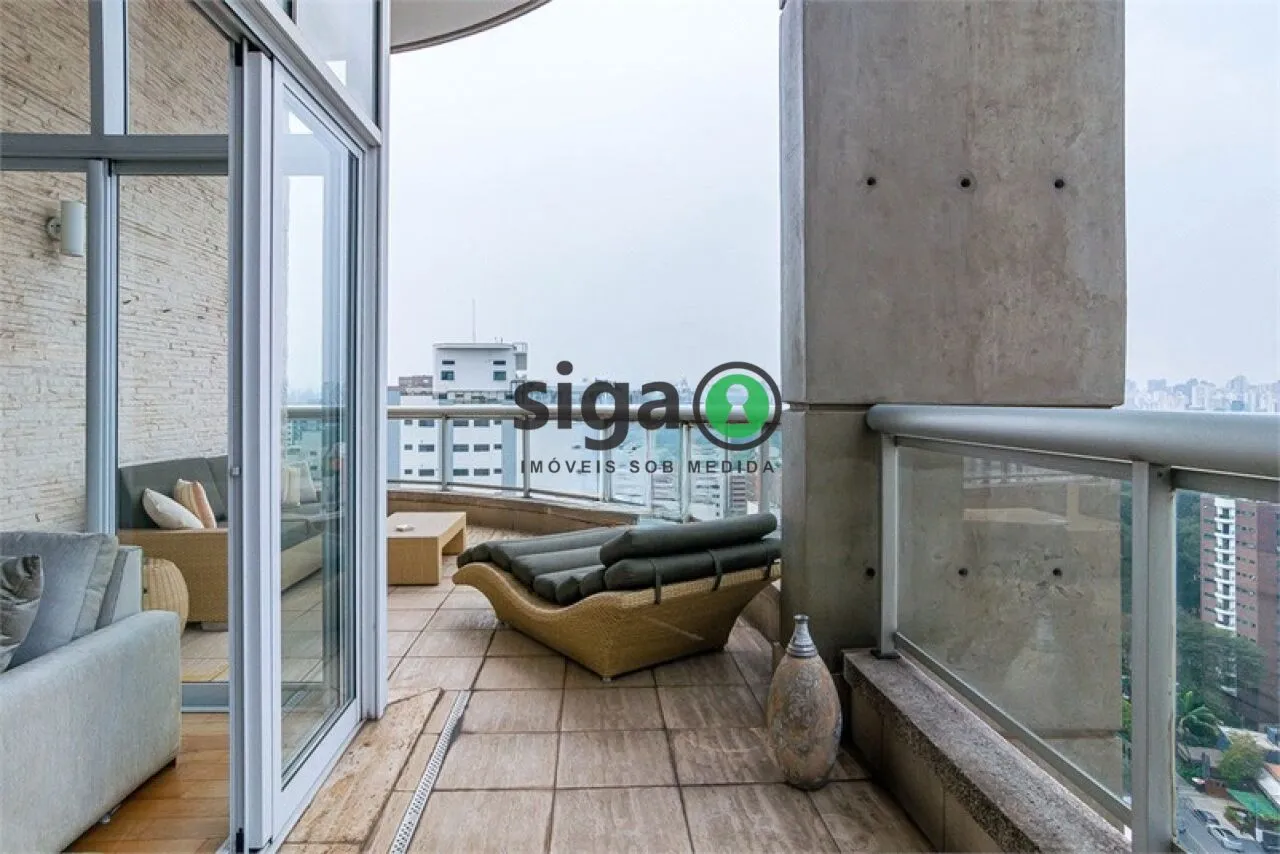 Imagem Apartamento Duplex Alto Padrão na Vila Nova Conceição de 2 Suítes com 3 Vagas à Venda.