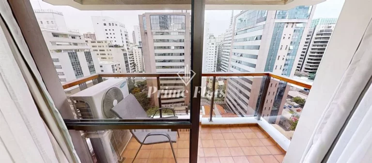 Imagem Flat disponível para locação no Matiz Manhattan Hotel, com 43m², 1 dormitório e 1 vaga de garagem