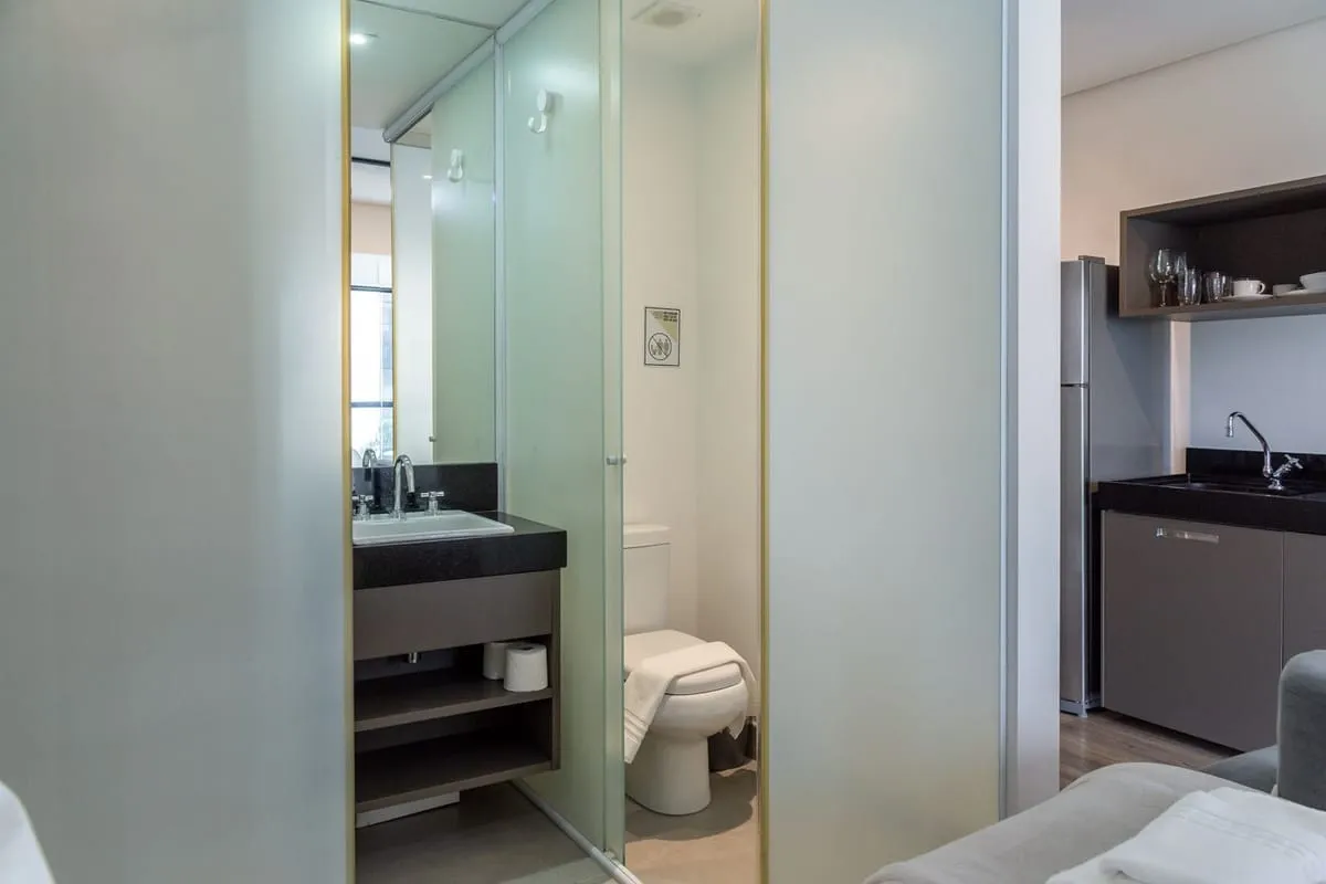 Imagem Apartamento com 1 Quarto para alugar, 25m² - Vila Olímpia