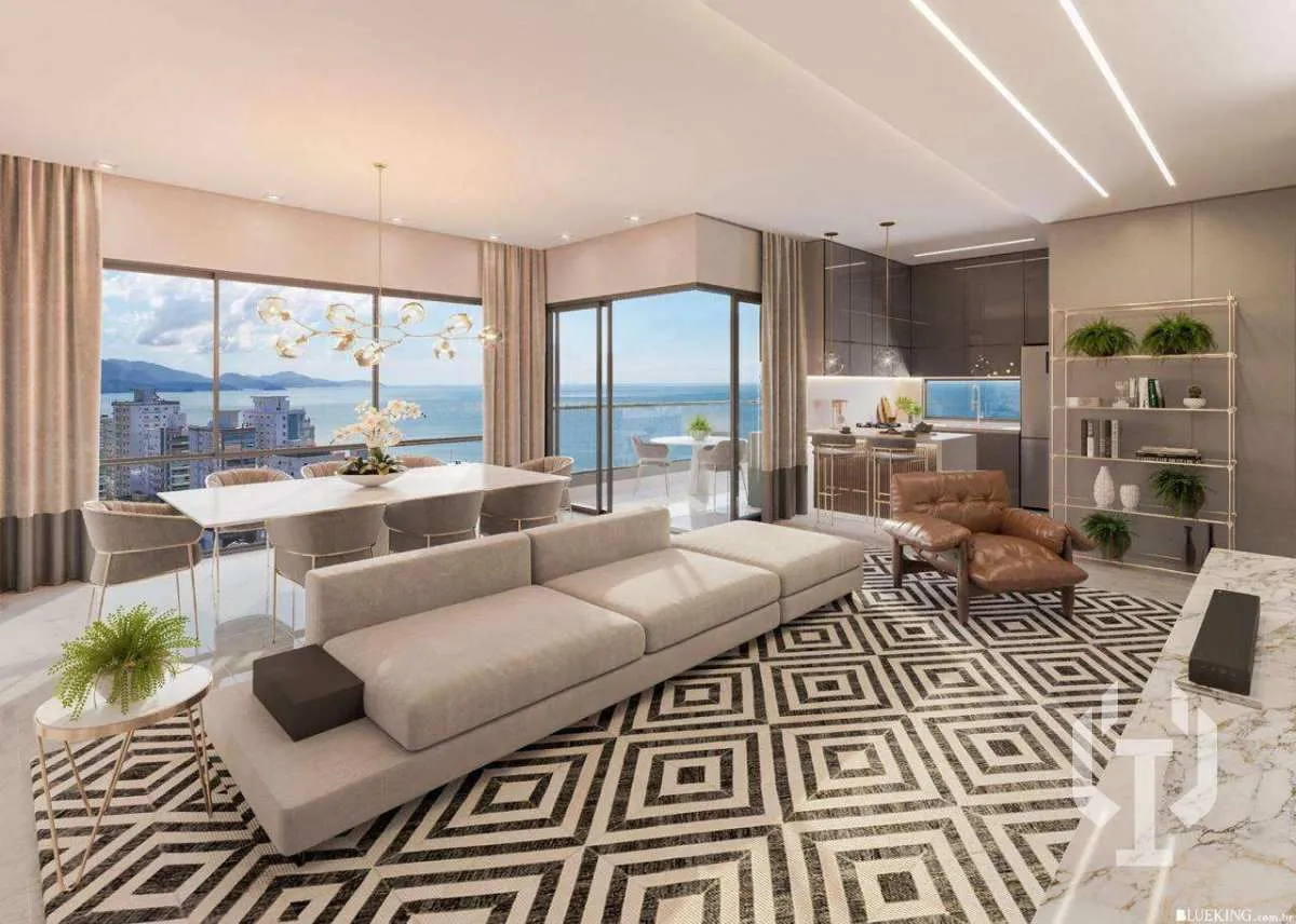 Imagem Apartamento à venda, no ED. PIER MONTE CARLO em Porto Belo, Perequê, com 3 quartos, 134,41m2