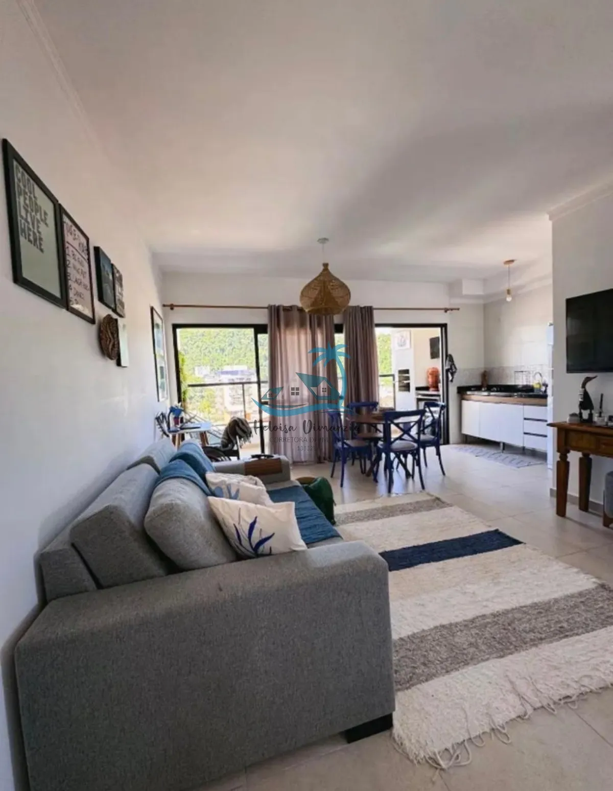 Foto do imóvel Maravilhoso apartamento com 50m² à venda no Perequê-Açu em Ubatuba