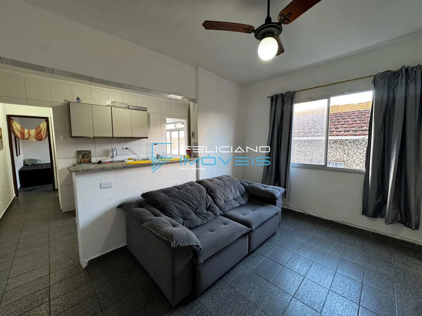 Imagem Apartamento com 1 quarto, Tupi, Praia Grande - R$ 270 mil, Cod: 7566