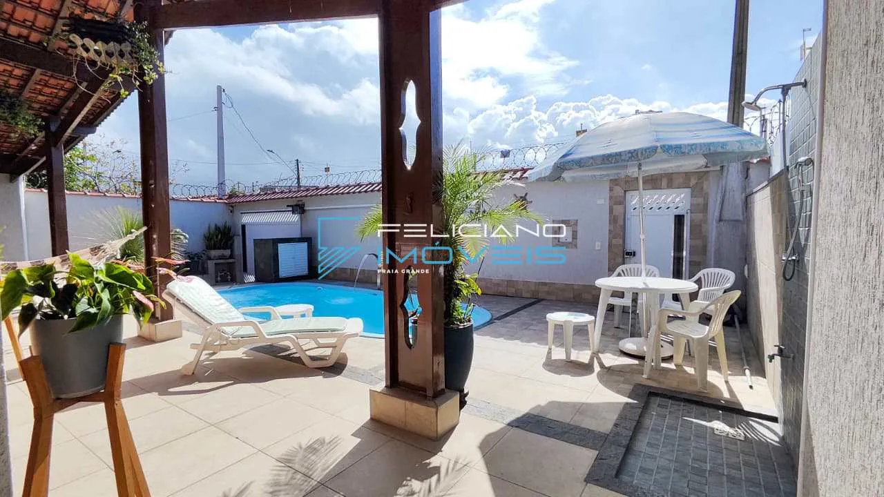 Imagem Casa com 3 quartos, Flórida, Praia Grande - R$ 1.2 mi, Cod: 7445