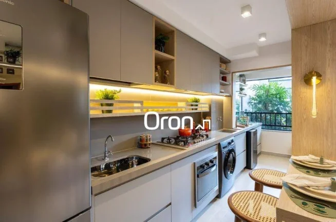 Imagem Apartamento com 3 dormitórios à venda, 68 m² por R$ 595.000,00 - Jardim América - Goiânia/GO