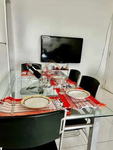 Imagem Apartamento para alugar em Praia Grande, Maracanã, com 1 quarto, 62m2