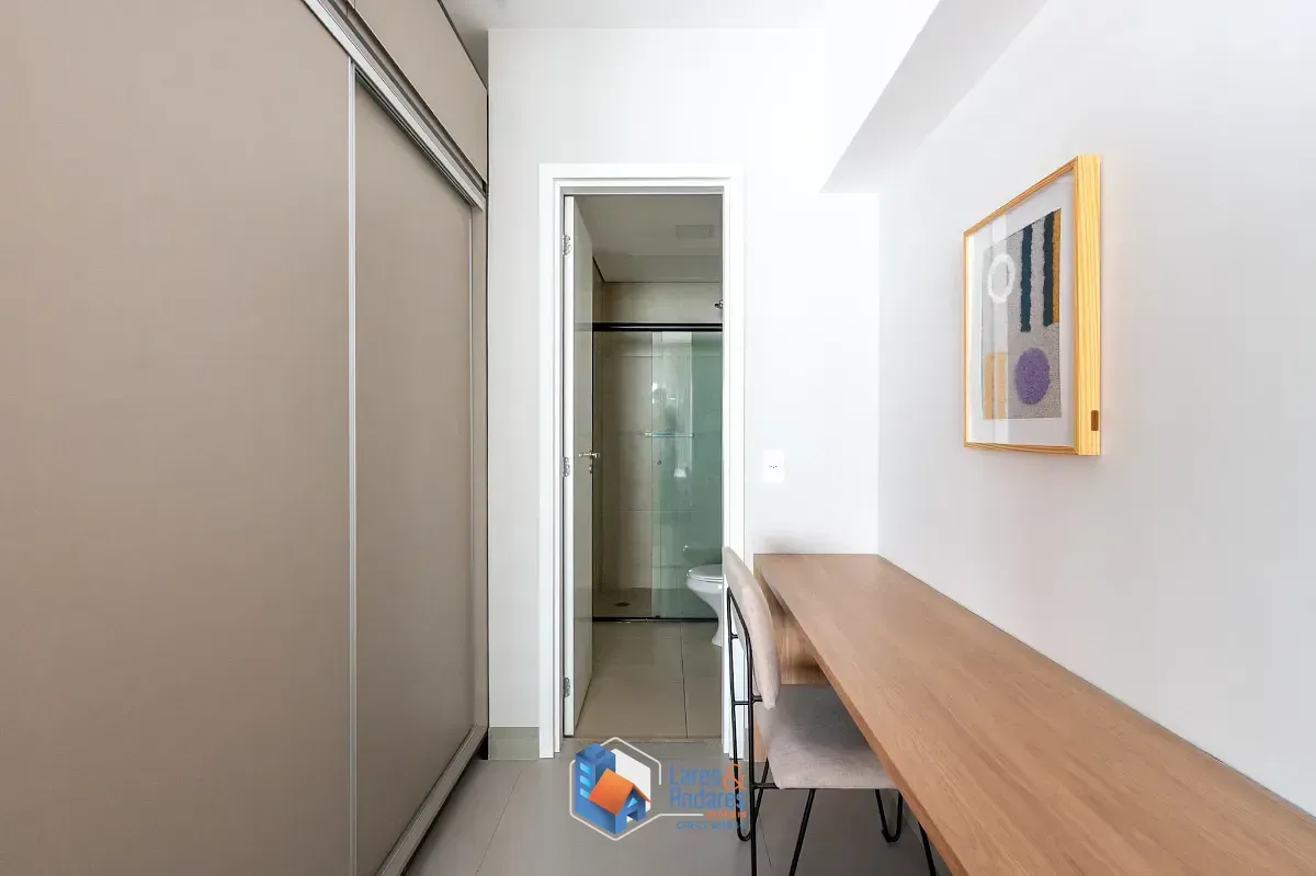 Imagem Studio para venda em Campo Belo com 1 quarto, 45m²