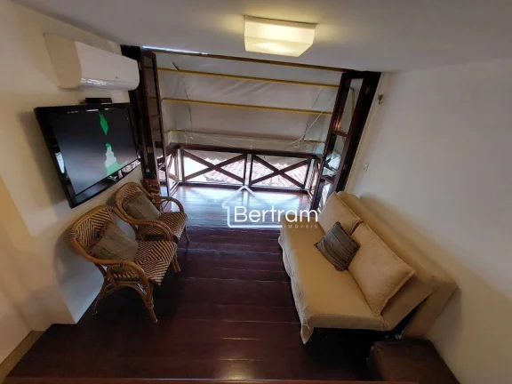 Imagem Apartamento com 1 dormitório para alugar, 32 m² por R$ 3.742,04/mês - Condomínio Porto Bracuhy - Angra dos Reis/RJ