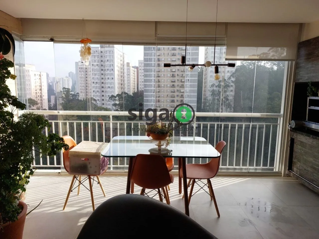 Imagem Apartamento para venda com duas suites, ambientes integrados, duas vagas de garagem e lazer completo