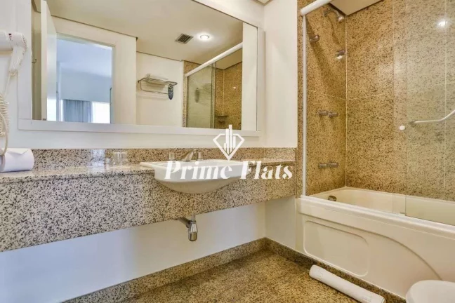Imagem Flat disponível para venda no Quality Hotel Paulista, com 29m², 1 dormitório e 1 vaga de garagem