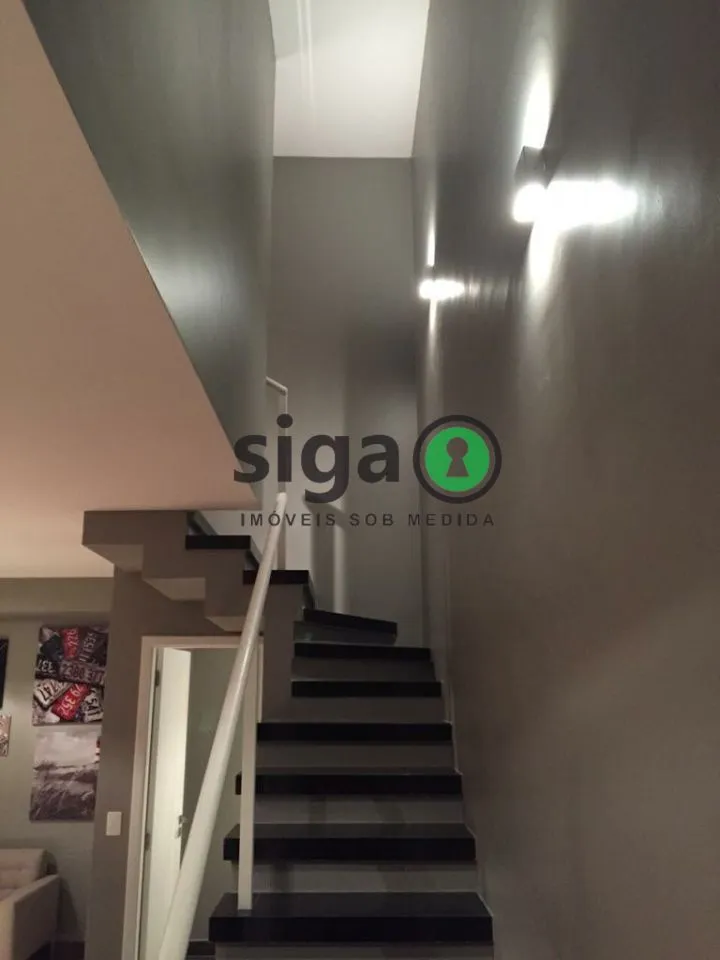 Imagem Duplex equipado e decorado com 89m2, 1 suite, lavabo, cozinha planejada, lavanderia e 1 vaga garagem