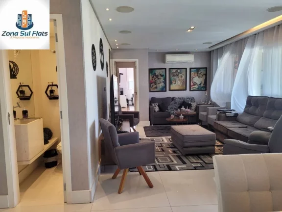 Imagem Apartamento Alto Padrão à Venda No Brooklin Com 3 Suítes, Varanda Gourmet e 2 Vagas